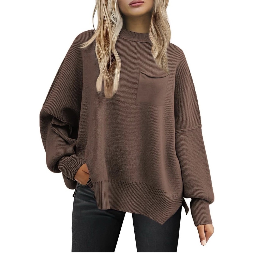 Dokotoo Brown Oversized Sweater XL Soft‎